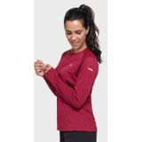 Schöffel - Mountain - Longsleeve - Rood - Regular Fit