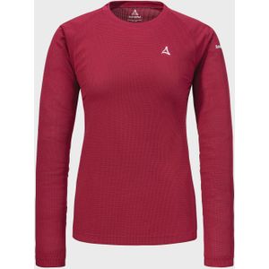 Schöffel - Mountain - Longsleeve - Rood - Regular Fit