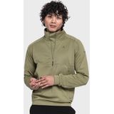 Schöffel - CIRC Fleece Style Baguio - Tricot-fleecetrui - Groen
