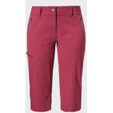 Capri Broek - Rood - Nylon/Elastaan - Slim Fit