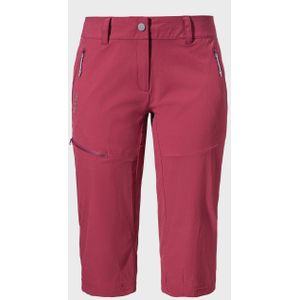 Capri Broek - Rood - Nylon/Elastaan - Slim Fit