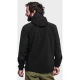 Schöffel - Hybrid Jacket Style Mamry - Fietsjack - Zwart - Stretch, Winddicht, Capuchon