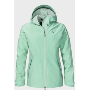 Schöffel - Outdoorjack 2L Jacket - Groen - Regular Fit - Met Capuchon