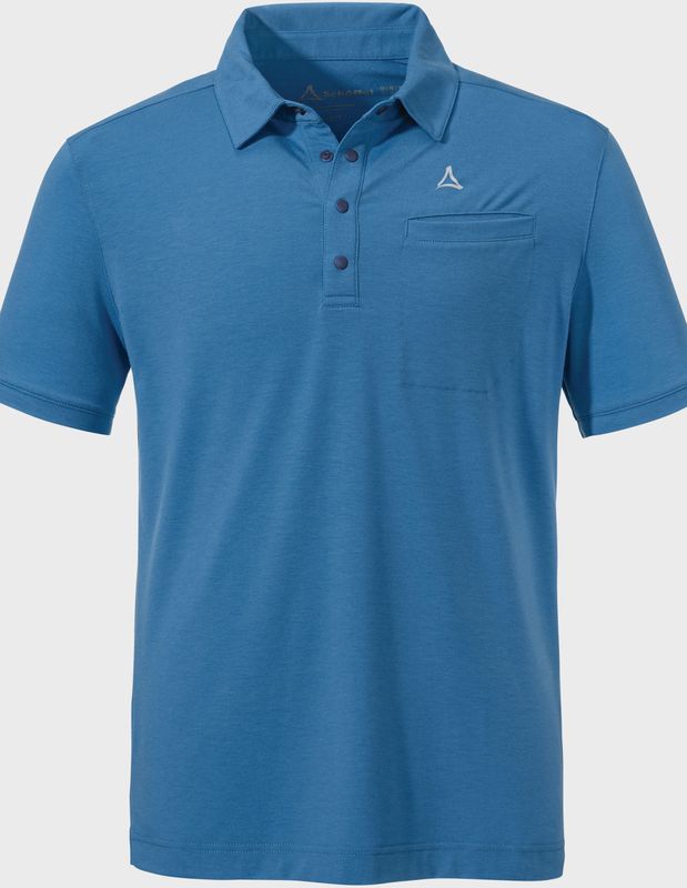 Schöffel - Ramseck - Poloshirt - Blauw - Korte Mouwen