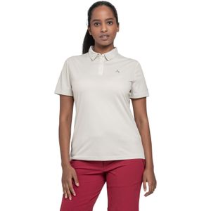 Poloshirt - Naturel - 100% Polyester - Korte Mouwen - V-hals