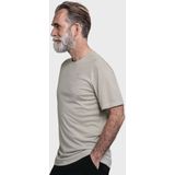 Schöffel - Functioneel Shirt - T Shirt Style Galerne - Kleur 9040/Naturel - Materiaal 74% Polyester, 26% Lyocell