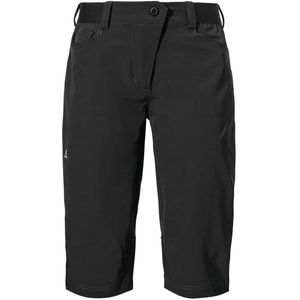 Schöffel - Capri Pants Keitele - Fietsbroek - Zwart - Stretch - 88% Polyester, 12% Elastaan