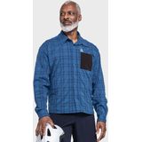 Schöffel - Bike Shirt Style Jalpuh MNS - Outdooroverhemd - Blauw - Lange Mouwen