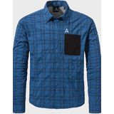 Schöffel - Bike Shirt Style Jalpuh MNS - Outdooroverhemd - Blauw - Lange Mouwen