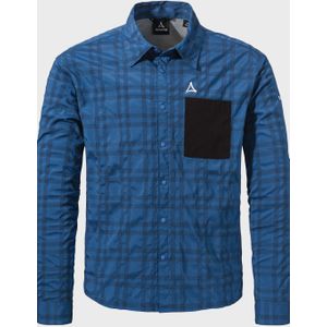 Schöffel - Bike Shirt Style Jalpuh MNS - Outdooroverhemd - Blauw - Lange Mouwen