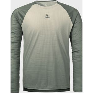 Sportshirt - Grijs - 100% Polyester - Lange Mouwen