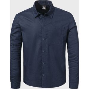 Overhemden - Blauw - Katoen/Hennep - Relaxed Fit