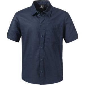 Schöffel - Urban Shirt Style Kalmen - Outdooroverhemd - Blauw - Korte Mouwen