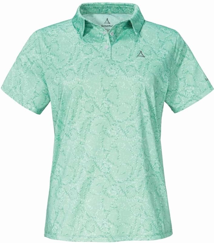 Schöffel - Todra - Poloshirt - Groen - 91% Polyester, 9% Elastaan
