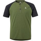 Schöffel - CIRC Shirt - Fietsshirt - Groen - Korte Mouwen - Wielersport
