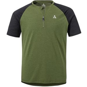 Schöffel - CIRC Shirt - Fietsshirt - Groen - Korte Mouwen - Wielersport