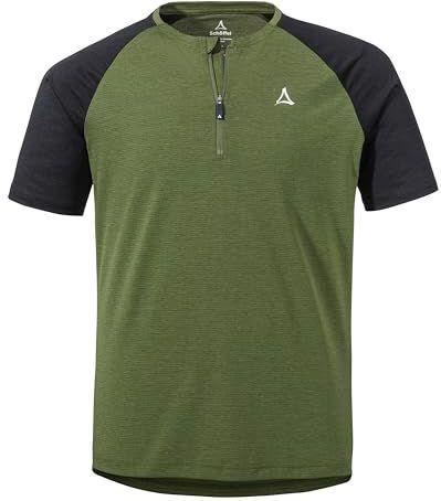 Schöffel - CIRC Shirt - Fietsshirt - Groen - Korte Mouwen - Wielersport