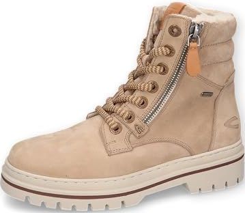 Camel Active - Kuitlaarzen - Zwart - Nubuckleer - Wollen Voering