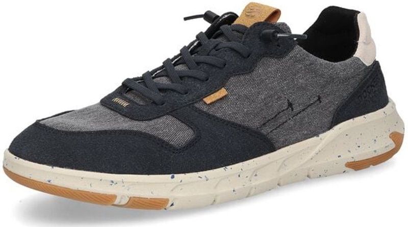 Dockers by Gerli - Canvas Split Sneaker - Groen-Grijs - Textiel