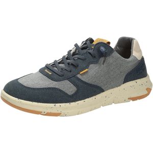 Dockers - Lichtgewicht Sneakers - Blauw - Textiel/Leer - Vetersluiting
