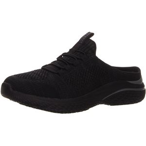 Slippers - Zwart - Textiel - Verwisselbaar Voetbed