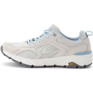 camel active - Sneakers - Lichtblauw - Nubuckleer en Textiel