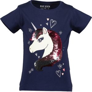 Blue Seven HEARTS'N UNICORN Meisjes T-shirt Maat 92
