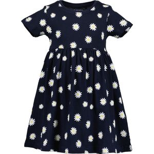 Blue Seven Jurkje Blueseven Bloem blauw Kids & Kind Meisjes Blauw/Wit - Maat: 110
