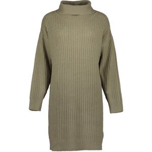 Blue Seven Gebreide damesjurk, Kaki Orig, 36