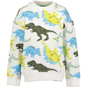 Blue Seven - Sweatshirt - Offwhite - All-over Print - Regular Fit