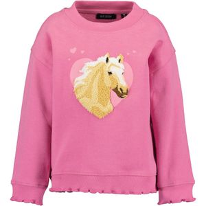 Sweater - Paardenmotief - Katoen - Met Franjes