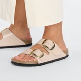 Birkenstock - Arizona Big Buckle - Slippers - High-shine New Beige - Normale Pasvorm