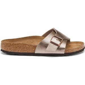 Muiltjes Catalina BIRKENSTOCK. Synthetisch materiaal. Maten 39. Kastanje kleur