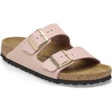 Birkenstock ARIZONA NUBUCK SOFT PINK - Dames slippers - Kleur: Roze - Maat: 40