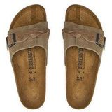 BIRKENSTOCK - Oita Braided - Muiltjes - Kastanje - Leer