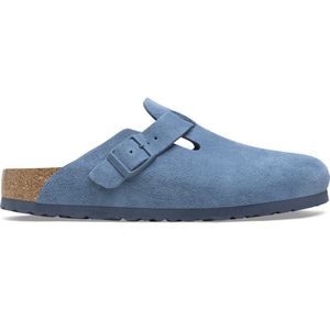 Birkenstock Boston instapper van suède