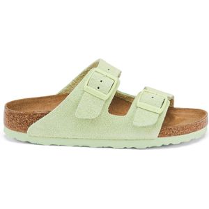 Birkenstock Arizona LEVE 1026831, Unisex, Groen, Slippers, maat: 41