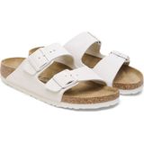 BIRKENSTOCK - ARIZONA - Slippers - Wit - Suède