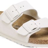 BIRKENSTOCK - ARIZONA - Slippers - Wit - Suède