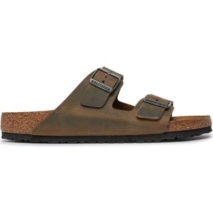 Birkenstock - Arizona - Slipper - Faded Khaki - Geolied Leer