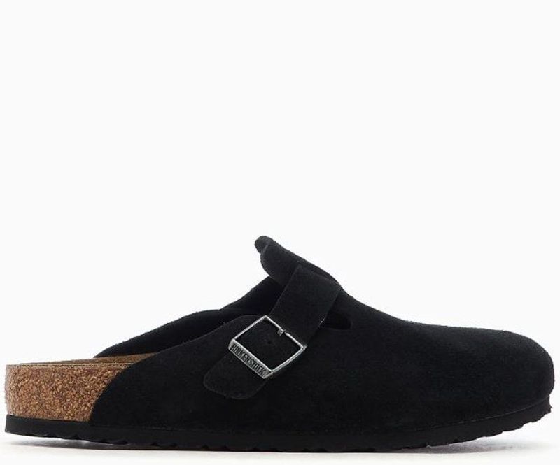 Klompen Birkenstock Boston Suede Leather
