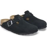 Birkenstock - Boston - Klomp - Zwart - Suède