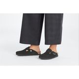 Birkenstock - Boston - Klomp - Zwart - Suède