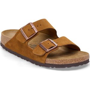 Birkenstock - Arizona - Slipper - Mink - Suède - Regular Voetbreedte