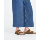 Birkenstock - Arizona - Sandalen - Suède - Zwart