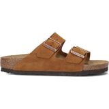 Birkenstock - Arizona - Sandalen - Suède - Zwart