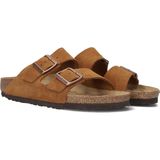 Birkenstock - Arizona - Sandalen - Suede - Zwart - Anatomisch Voetbed