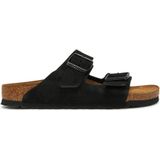Birkenstock - Arizona - Slipper - Zwart - Suède - Dames