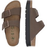 Muiltjes - Effen - Imitatieleer - Open Toe - Platte Hak