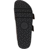 Muiltjes - Effen - Imitatieleer - Open Toe - Platte Hak